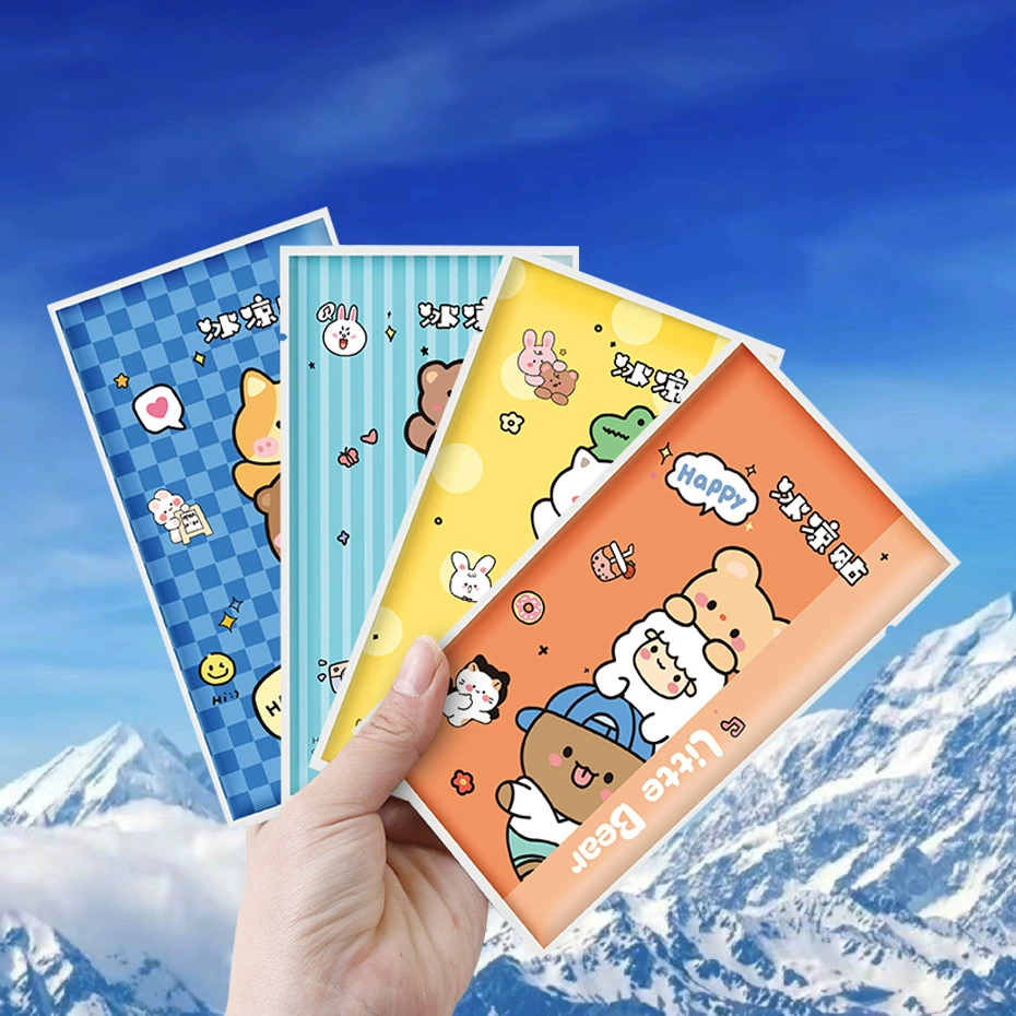 Cartoon cooling summer cool cooling patch for students, mobile phone