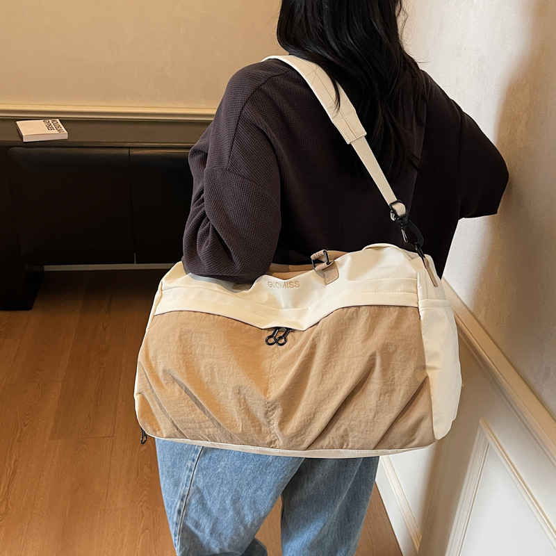外单运动健身包大容量短途出差轻便手提旅行包女行李包登机行李袋|undefined