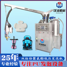 汉锦供应PU聚氨酯婴儿背带汽车坐垫生产发泡机设备
