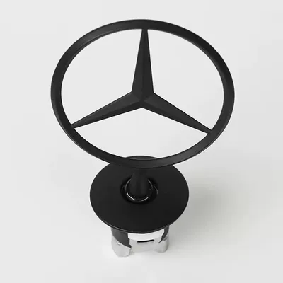 emblem, Car logo - standard-matte-black-glossy-surface