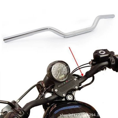 25mm Retro Modified Handlebars Motorcycle Safety Supplies