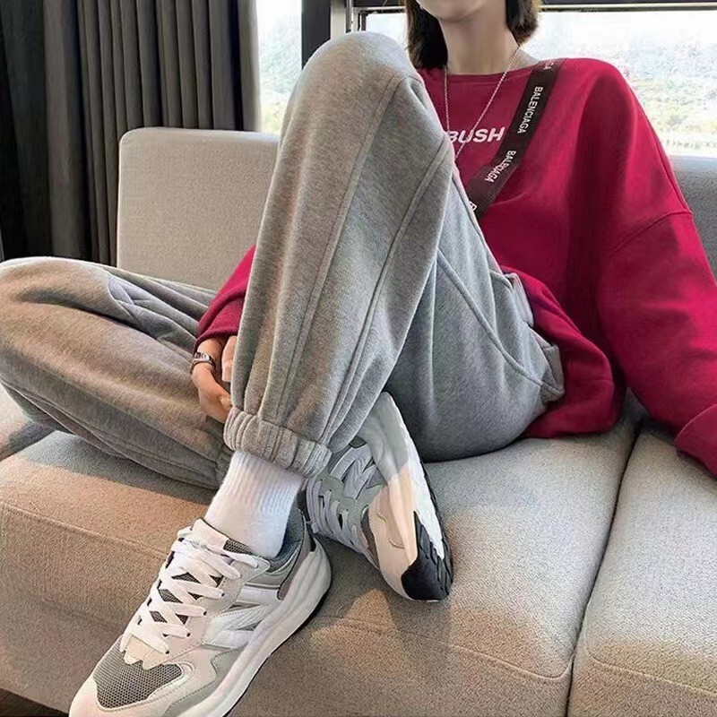 Casual Pants Women's 2025 Spring Autumn and Winter New Sports Pants Sweatpants Women's plus size Pants Loose