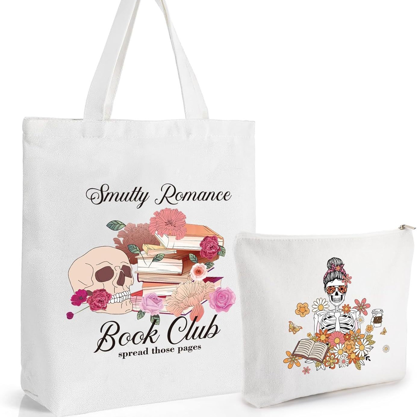 Transfronterizo Amazon explosión bolsa de lona juego de bolsa de cosméticos gracias regalo accesorios de compras reutilizables cinturón