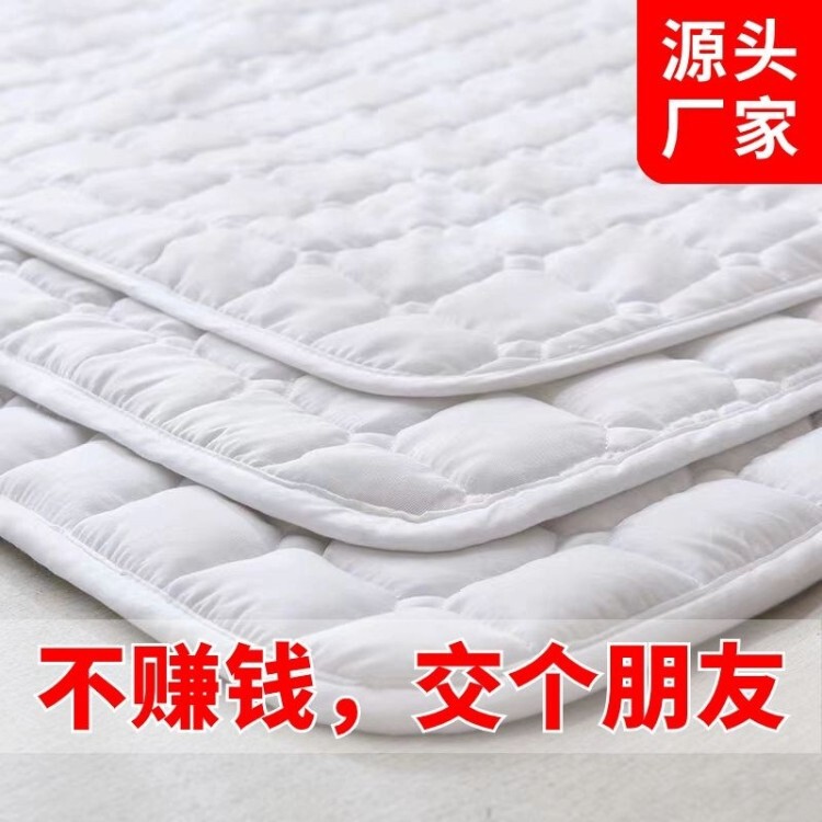 Hotel-specific mattress, mattress protector, Simmons double thin white mattress, thickened for guesthouses and hotels