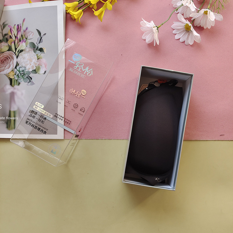 5425 Copa fija de una sola pieza sin tamaño chaleco trasero hueco sin anillo de acero sujetador de banda delgada mujer fácil 5 generaciones