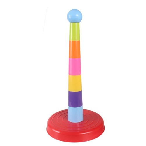 Children's throwing hoop toy rainbow hoop ring parent-child indoor and outdoor educational kindergarten tower stall stall wholesale