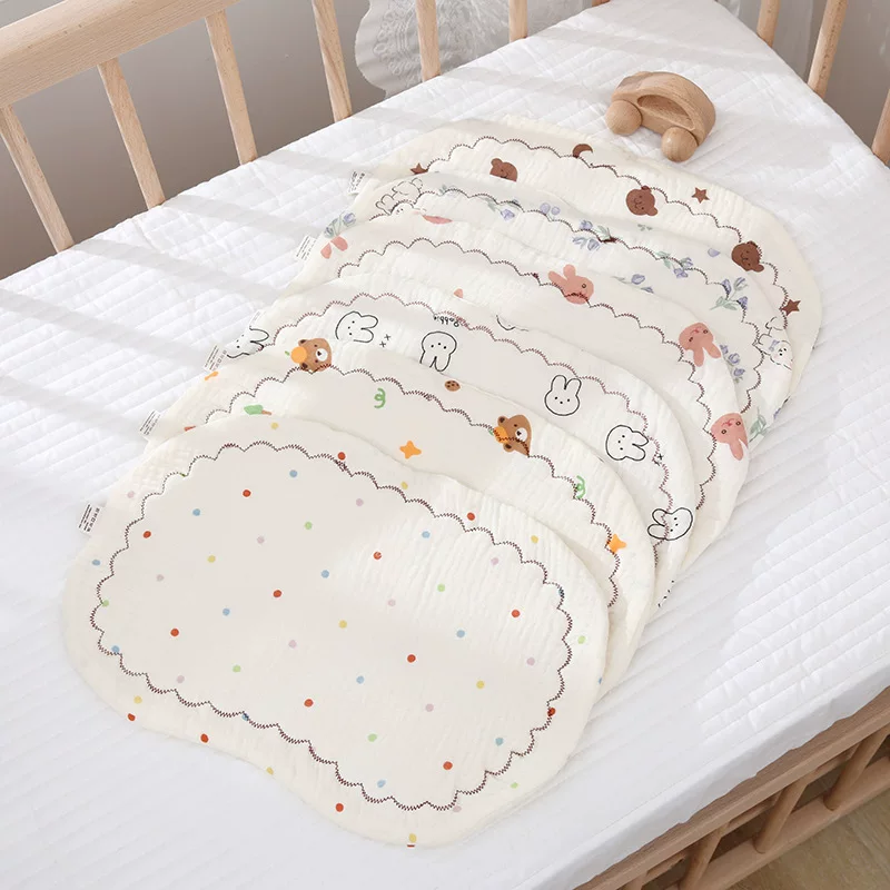 Soft breathable cotton pillow for new born