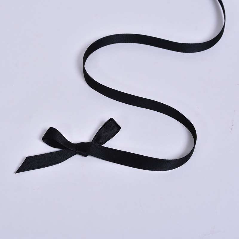 Spot cinta de algodón de poliéster mate negro y blanco descuento ropa accesorios para el cabello cinta decorativa cinta de algodón de poliéster con descuento de dos colores blanco y negro