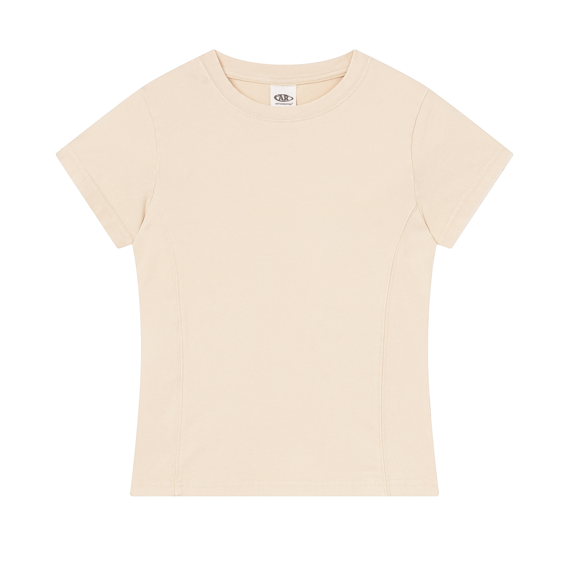 Algodón de vello largo lavado con agua frita flocos de nieve para hacer viejas camisetas de manga corta elásticas delgadas para mujeres de verano nuevo estilo americano caliente corto image 12