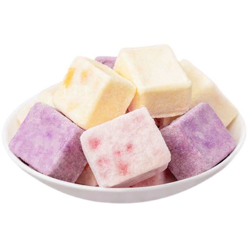 冻干酸奶块500g混合网红水果干草莓蓝莓袋装孕妇低卡脂休闲零食|undefined