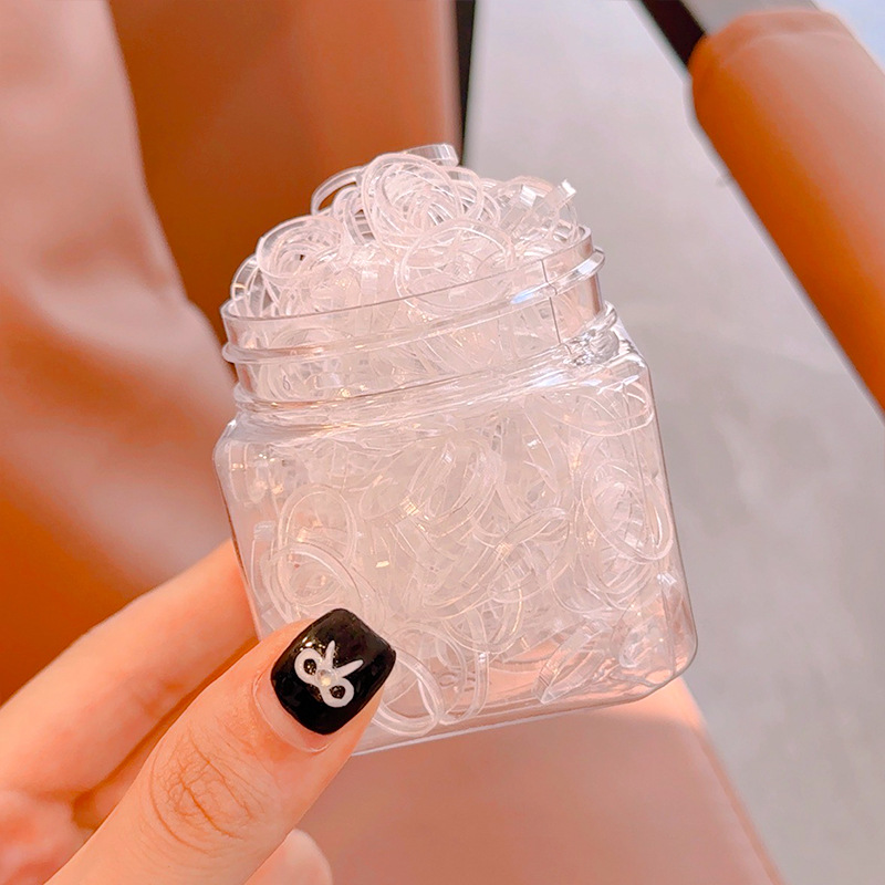 작은 캔 투명 색상 약 250