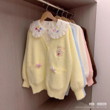 深圳南油秋冬装上衣软糯慵懒针织衫毛衣女韩版品牌女装尾货批发