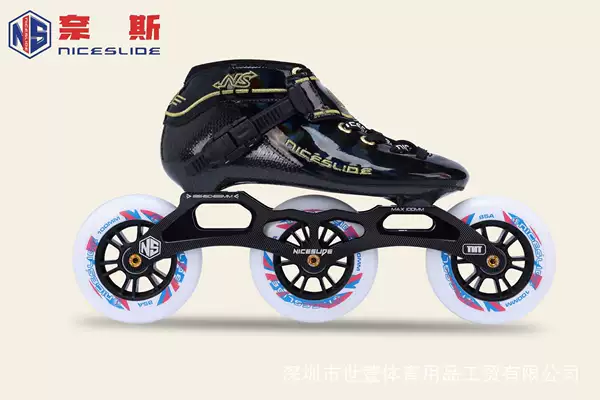 Black gold three-wheeled standard