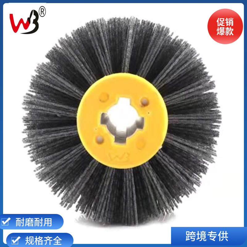 Venta caliente especial transfronteriza, rueda de trefilado de alambre abrasivo, lana de caballo de sisal, madera pulida, pintura abierta, reducción, desbarbado, pulido