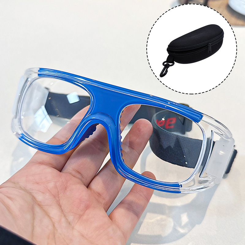 Transparent blue [Mirror box with mirror cloth]
