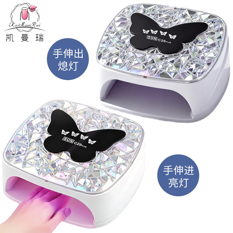 Lámpara de manicura transfronteriza 268W de alta potencia de manicura luz de terapia de secado rápido de manicura especial pegamento de manicura UV de uñas