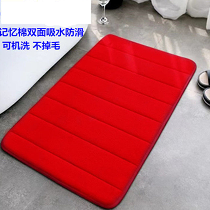 absorción de agua alfombra de memoria algodón antideslizante alfombra alfombra de puerta baño vestíbulo cocina niños cojín de rastreo cojín fabricantes
