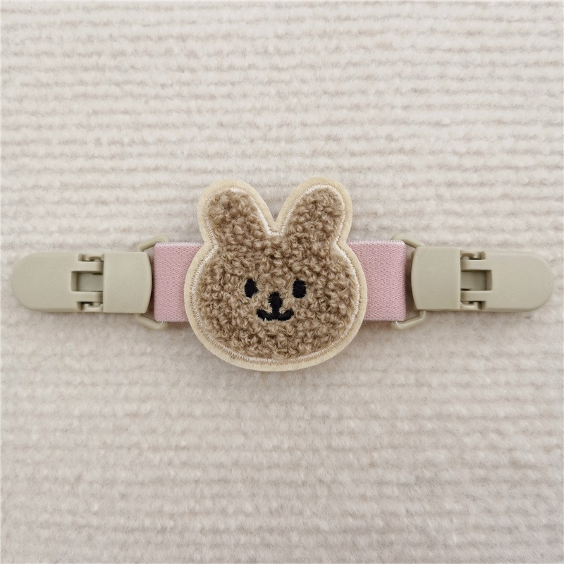 INS estilo coreano clip de suspensión oso pantalones de tirantes para niños clip anti-caída clip de la correa del hombro soporte de la falda de la suspensión antideslizante artefacto de hombro