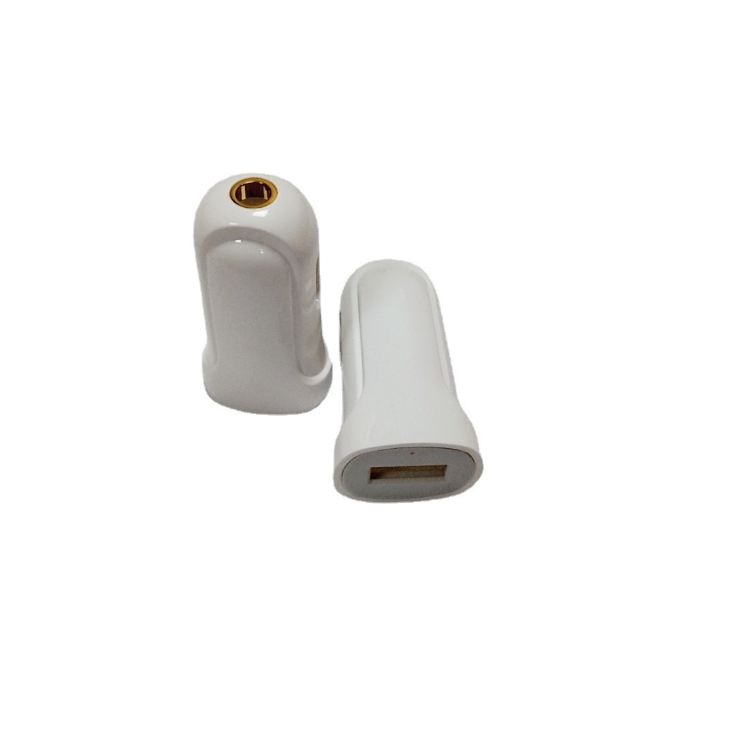 新款小霸王车充外壳 带小电圈 单口USB迷你车载快充