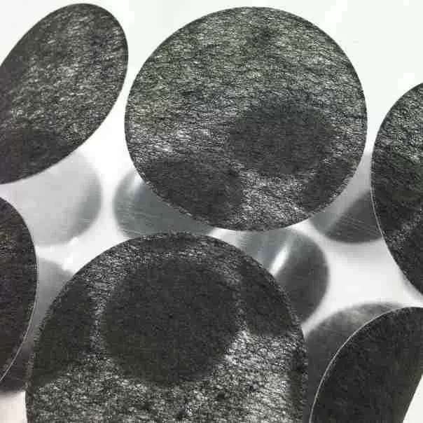 黑色防尘网无纺布不织布门铃对讲机电话通风喇叭散热网夹层空气网