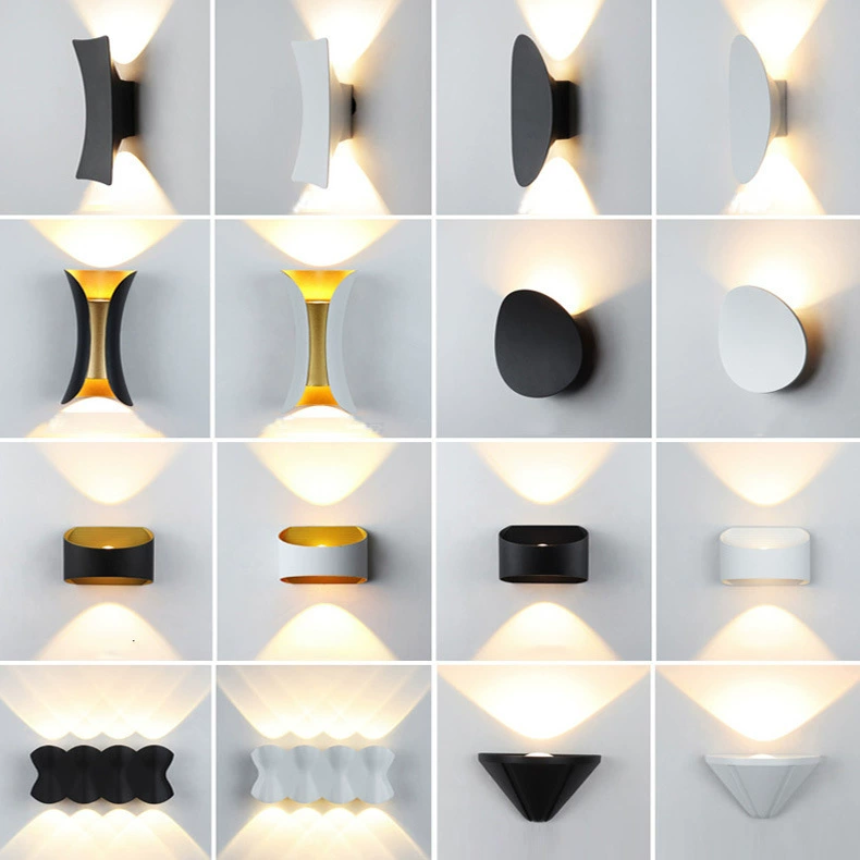 Трансграничные минималистичные наружные настенные светильники водонепроницаемые настенные светильники для мытья дверей креативные настенные светильники патио балконы настенные светильники для спальни