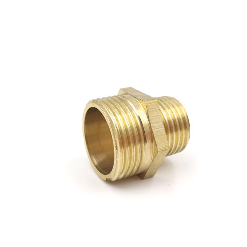 All-copper double outer wire direct pairing wire 6 points short wire butt extension lengthened wire water inlet joint large and small head pairing wire 4 points