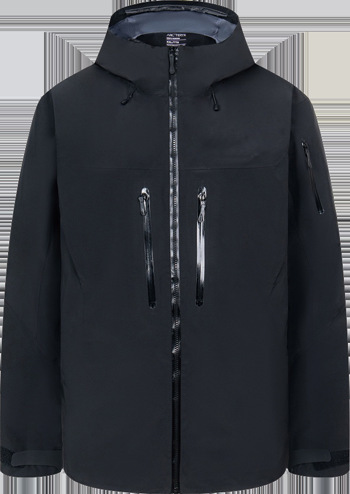 Toru Jia Ping reemplazo alfa sv7 traje de asalto de tres capas de goma impermeable viento chaqueta de estilo masculino al aire libre