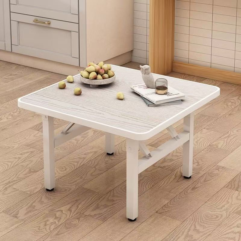 折りたたみダイニングテーブル、家庭用正方形屋台、ローテーブル、レンタルハウス、寮のダイニングテーブル、小さなフロアテーブル、シンプルな屋外用|undefined