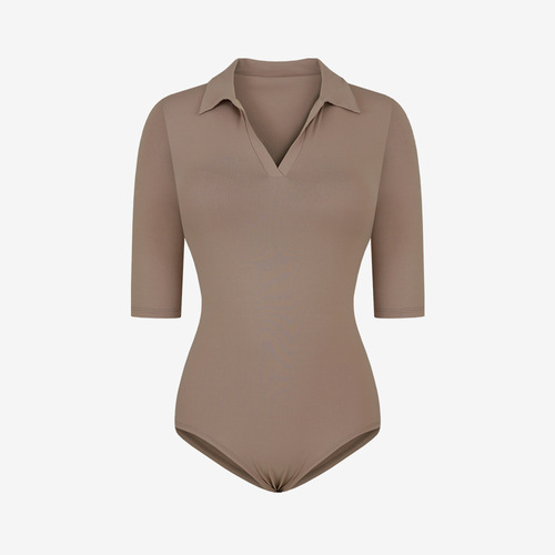 New European and American One-Piece Bodysuits: Seamless Yoga Wear, Slimming & Figure-Fitting Training Gear, Elegant Dance Apparel with Quick-Drying Properties