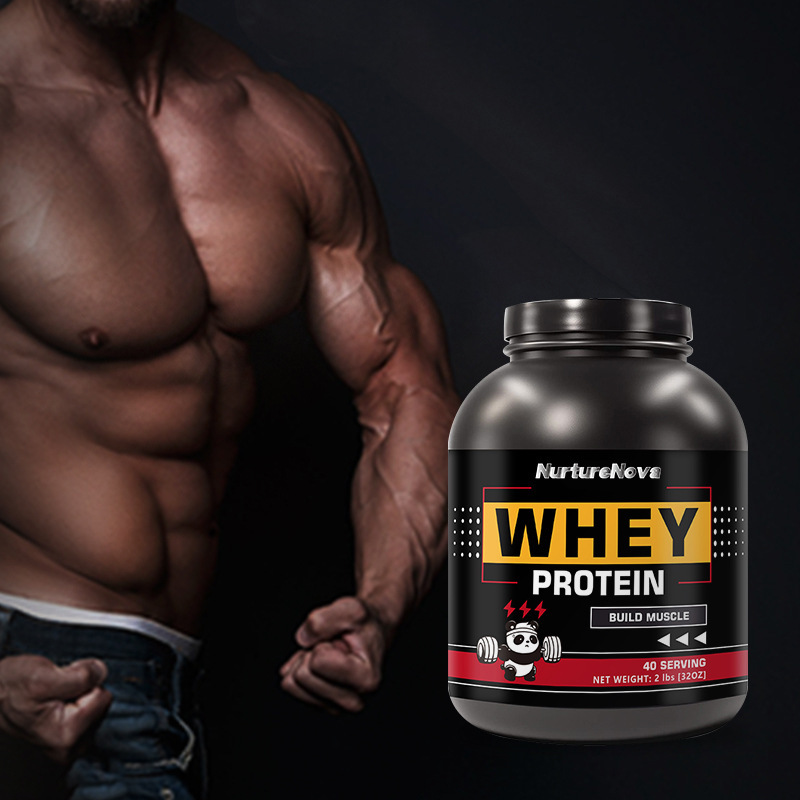 Cross-border factory for whey protein powder WHEY PROTRIN POWDER men's sports fitness 1kg