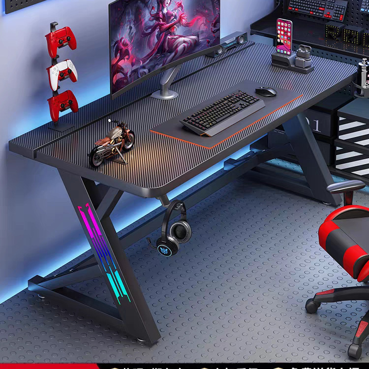 Light Luxury Gaming Desk S3 Computer Desk Desktop Home Bedroom Simple Desk Simple Modern Student Writing Desk Tω
