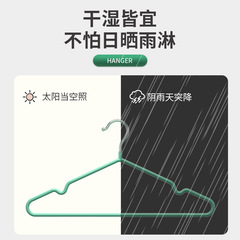 High-end Golden Hook Adult Thickened Clothes Rack High-quality Anti-slip Clothes Hanger Household Invisible Clothes Stand