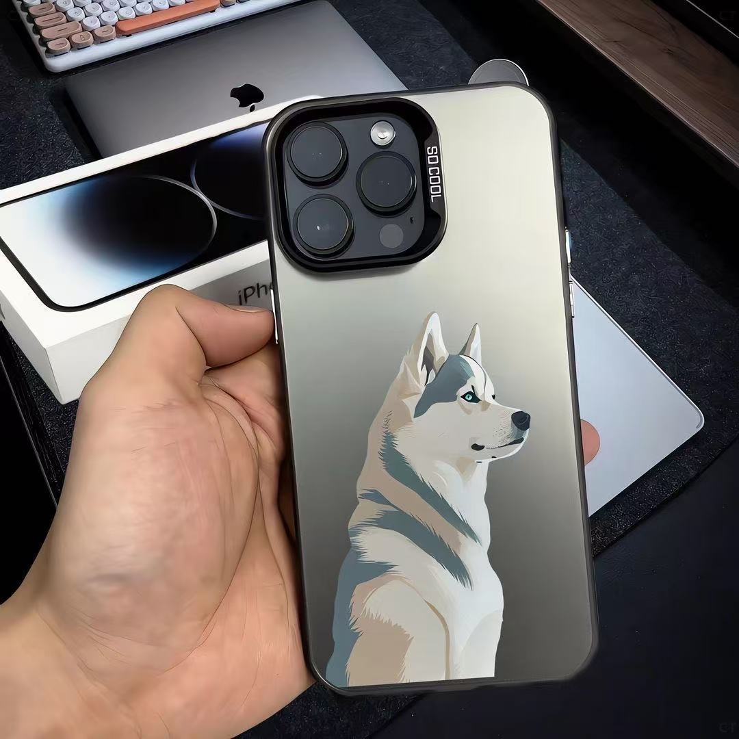Husky para 15pro Europa y América 16promax funda para teléfono móvil de Apple iphone14 nuevo 13 nicho 12pro