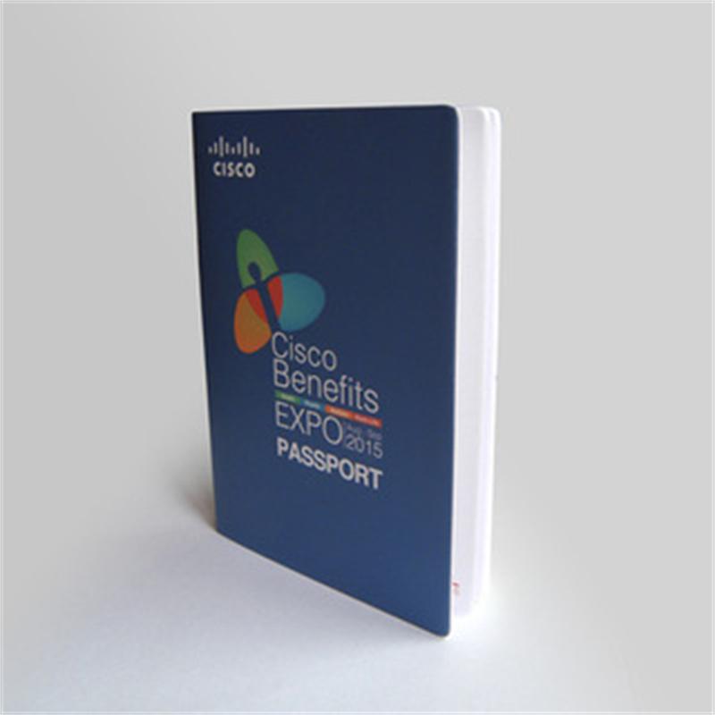 工厂印刷学业积分护照本订 做俱乐部护照小册子印刷 烫金圆角03