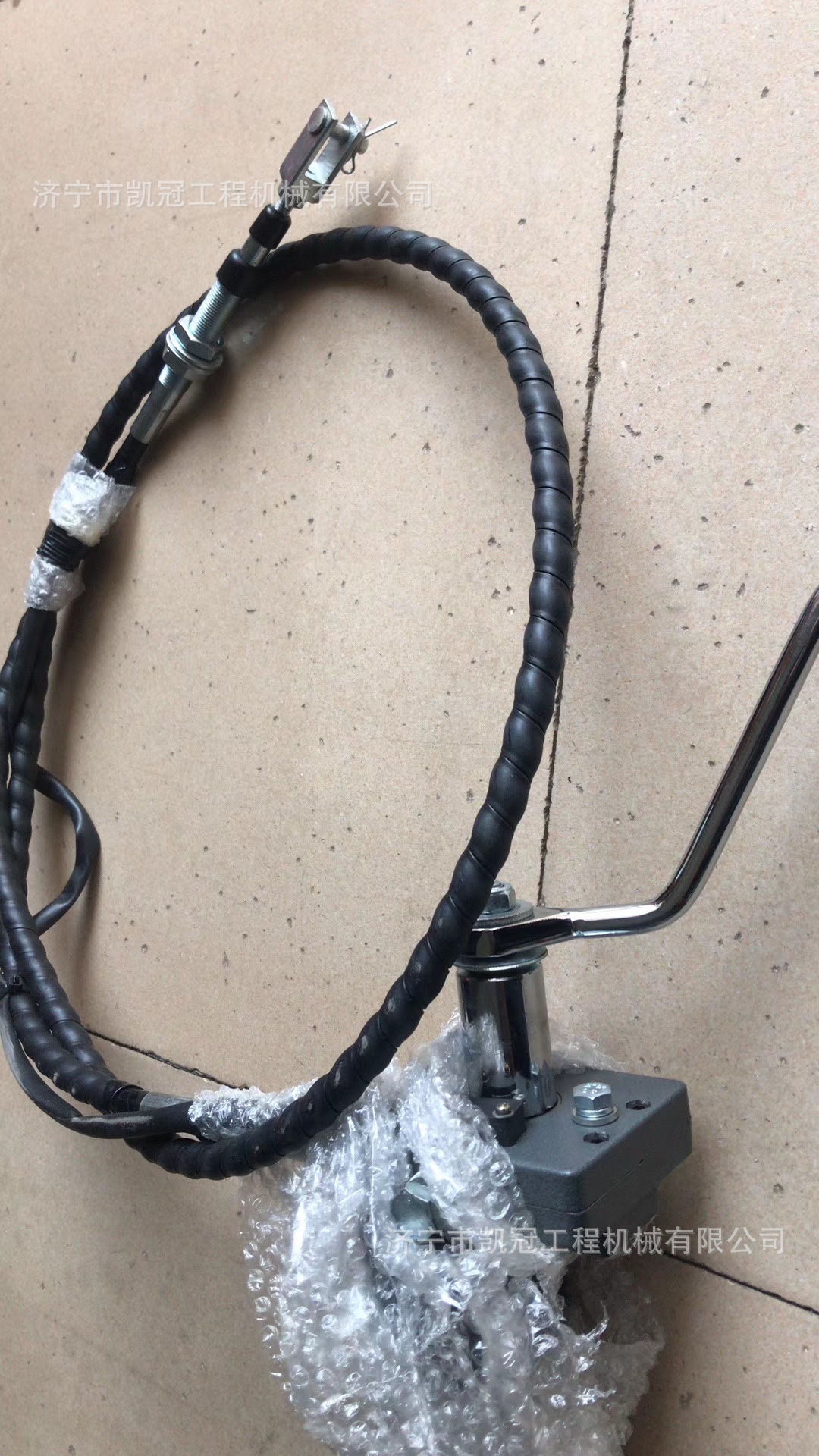 销售挖掘机油门电机软轴操纵杆三一265 305 335油门拉线软轴