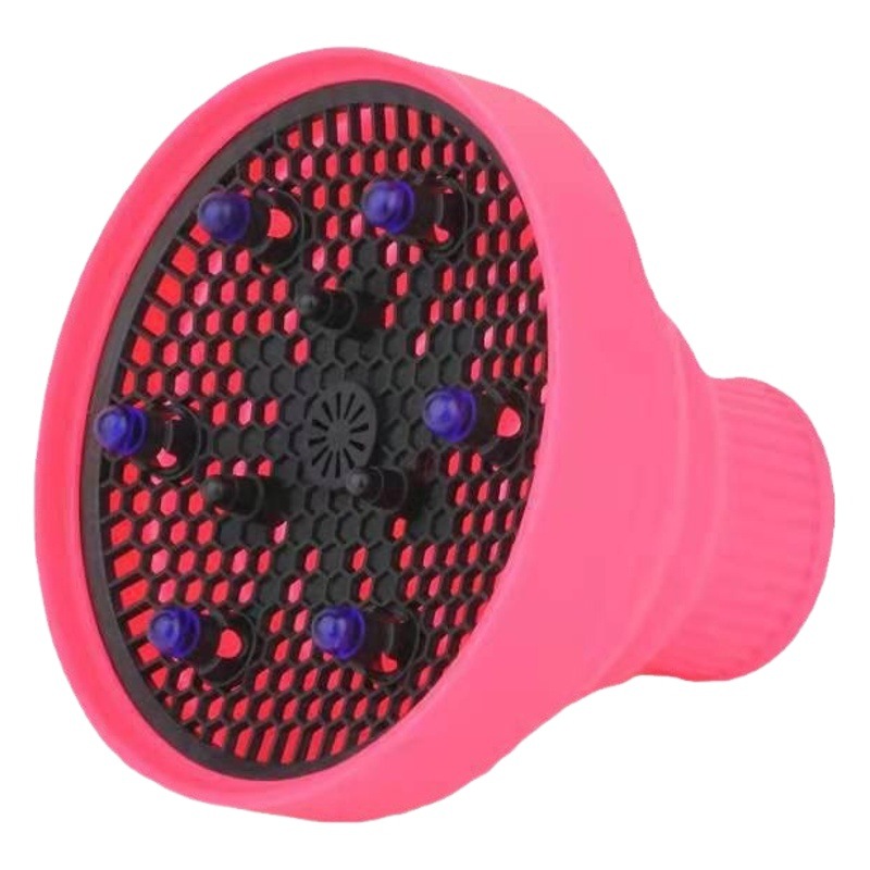 Secador de pelo de silicona Capucha plegable de silicona retráctil secador de pelo conformación Capucha plegable multiusos secador de pelo cubierta