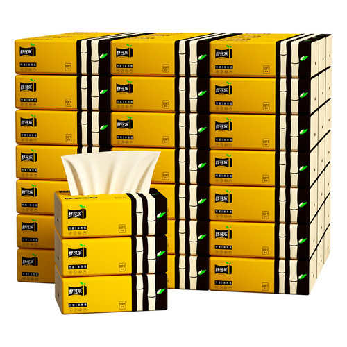56 packs of full box toilet paper natural tissue wholesale household affordable portable napkins facial tissue toilet paper TT