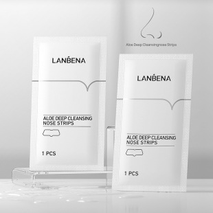 LANBENA ALOE DEEP CLEANSING NOSE STRIPS ALOE NOSE patch single piece