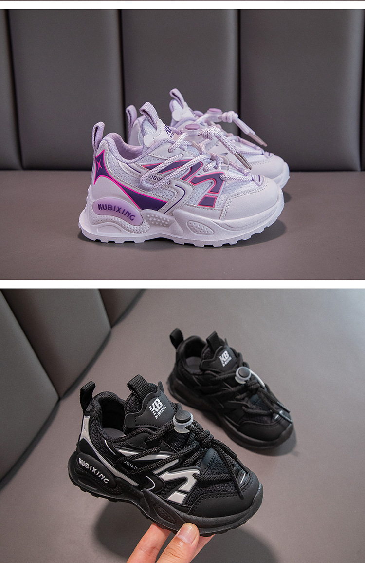 Ragazze che corrono per le studentesse delle scuole primarie e secondarie, versatili scarpe da tennis autunnali con suola morbida, versione coreana,_voghion.com