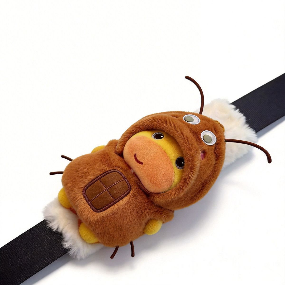Authentic Capybara Lulu Car Seatbelt Shoulder Pad Cute Decoration Protective Cover Anti-Scratch Clothing Creative Gift