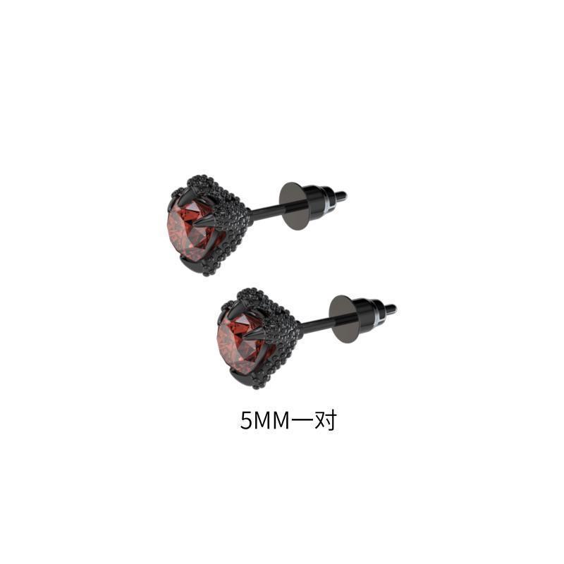검정색과 빨간색 용 발톱 귀걸이 5mm 쌍이 더 유리합니다.