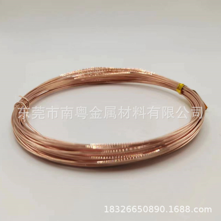 El cable de cobre del transformador se puede doblar y enderezar a cualquier longitud, como cable de cobre suave y semiruro.