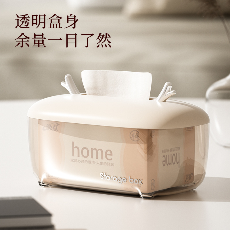 Caja de toallas de papel de estilo insfeng Sala de estar para bombear papel de alta gama de alta gama de celebridades de la red creativa moderna caja de toallas de papel 2023 nuevo