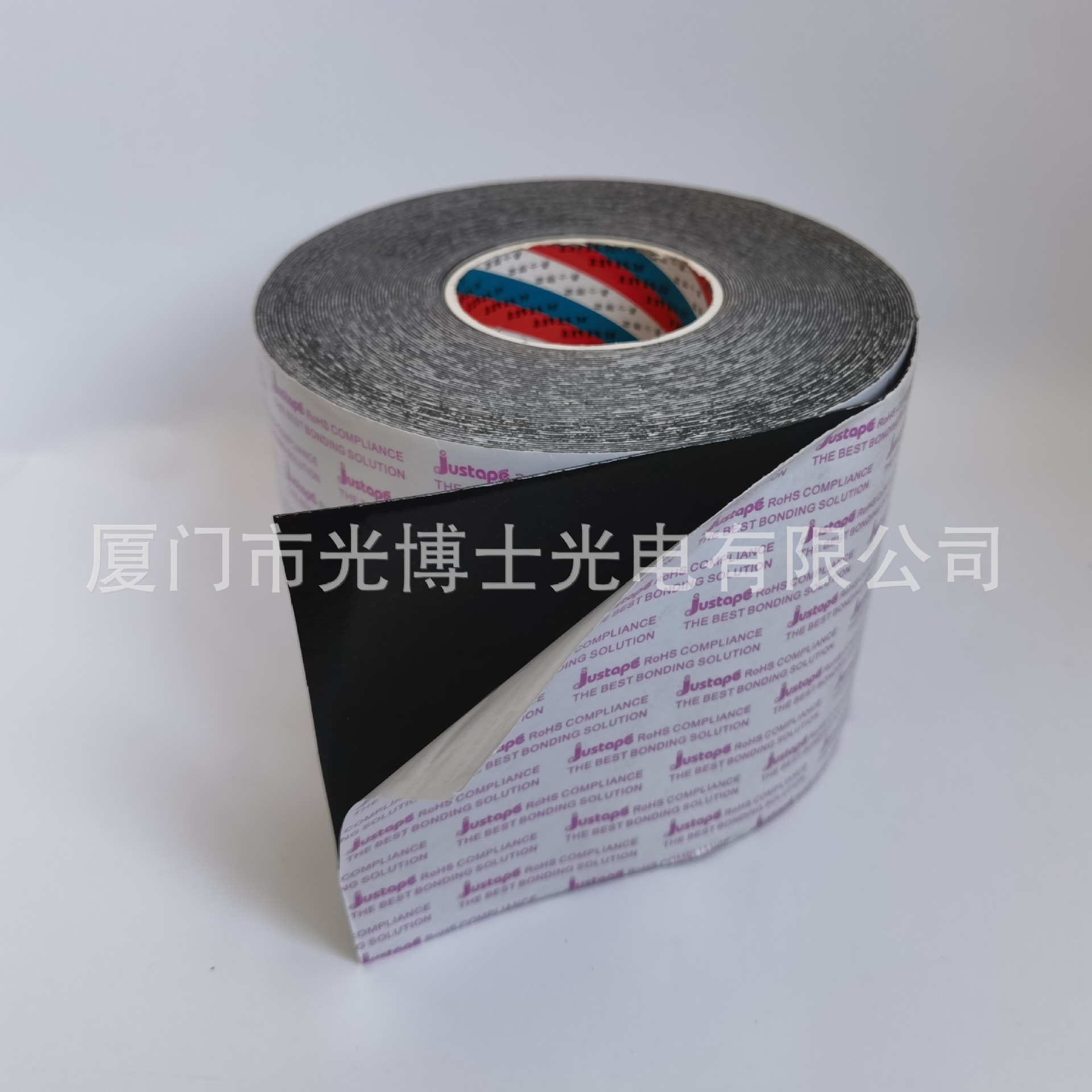 爵士泡棉双面胶 2008BJ  0.8厚度黑色泡棉胶 JUSTAPE各类双面胶