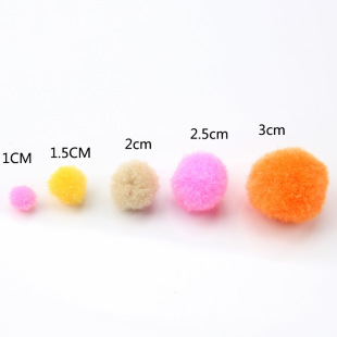 �F؛���]�[ë���ɫ1-3.5cm������۾����b��ͯDIY�ֹ��o��ë�q��