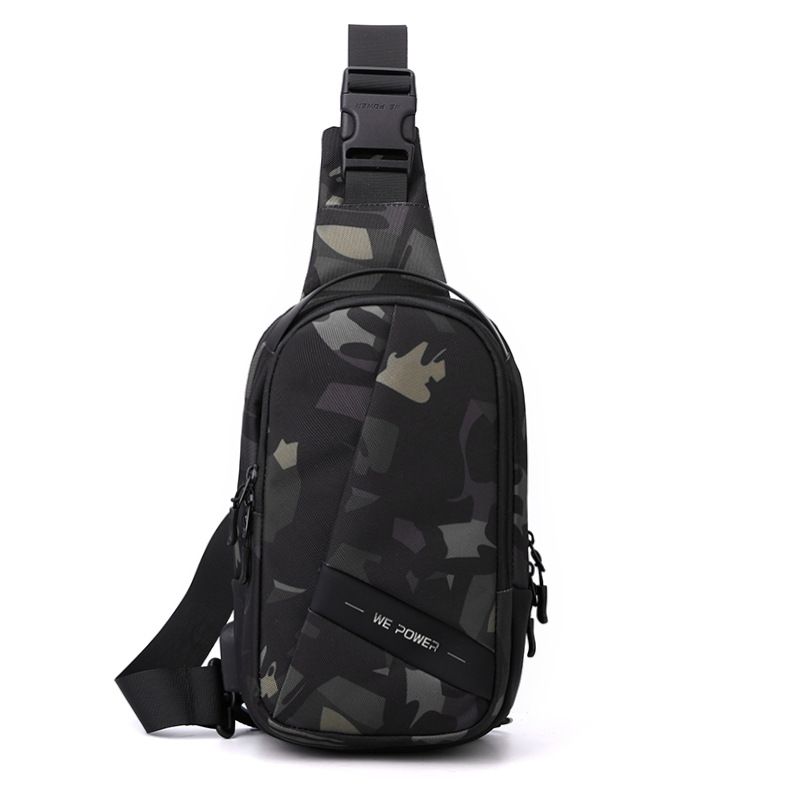 Wepower hombres casual de negocios pecho bolsa Oxford tela hombro mensajero bolsa juventud mochila de gran capacidad bolsa de deporte