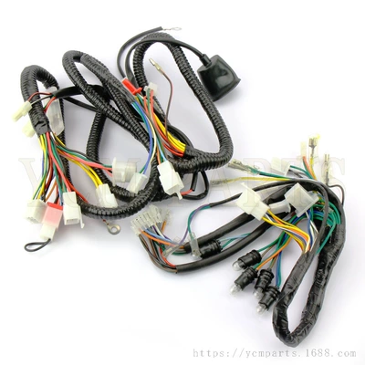 Cross-Border Scooter Moped Motorcycle Falcon Gy6 150 Full Wire/Rick R5 R9 Cable Wiring Harness (Motorcycle General Parts)