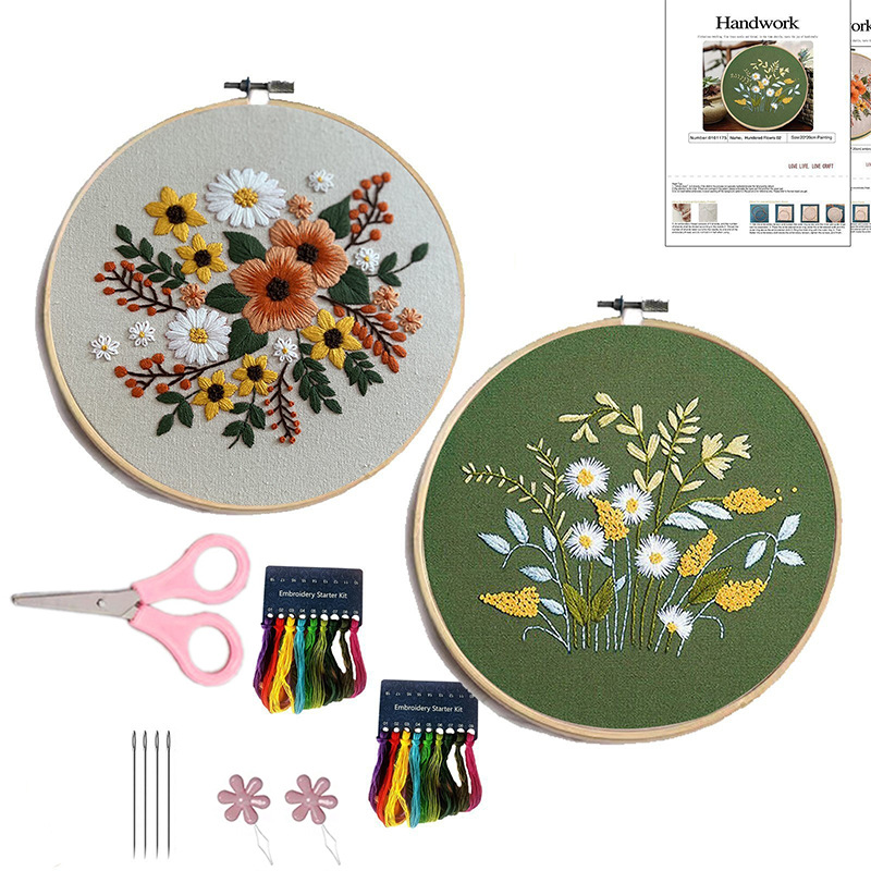 Kit de Bordado DIY para Principiantes para Sala de Estar image 13