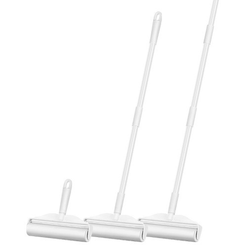 Long-handled large tear-off paper replacement core dust removal roller to remove clothes, floors, pet cat hair removal brush, tear-off paper hair sticker
