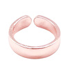 Magnetic golden one size ring, wish, ebay, pink gold, European style